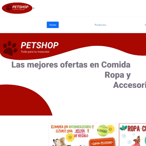 Petshop-website